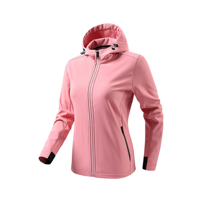 Unisex Water Resistance Breathable Jacket  Customized Design Outdoor Soft Shell Fleece  Windbreaker