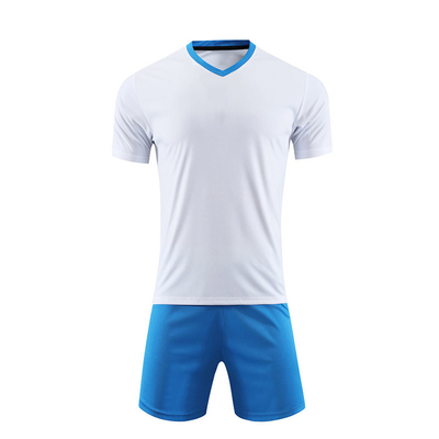 Mercerized Cotton M-3XL Sports Team Jerseys Breathable Football Uniform Suit Up