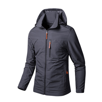 Breathable Water Resistance Jacket Men'S Spring And Autumn Outdoor Sports Jacket For Mountaineering