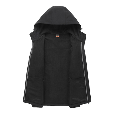 Unisex Water Resistance Breathable Jacket  Customized Design Outdoor Soft Shell Fleece  Windbreaker