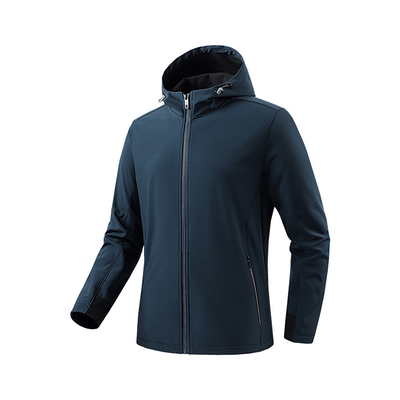 Unisex Water Resistance Breathable Jacket  Customized Design Outdoor Soft Shell Fleece  Windbreaker